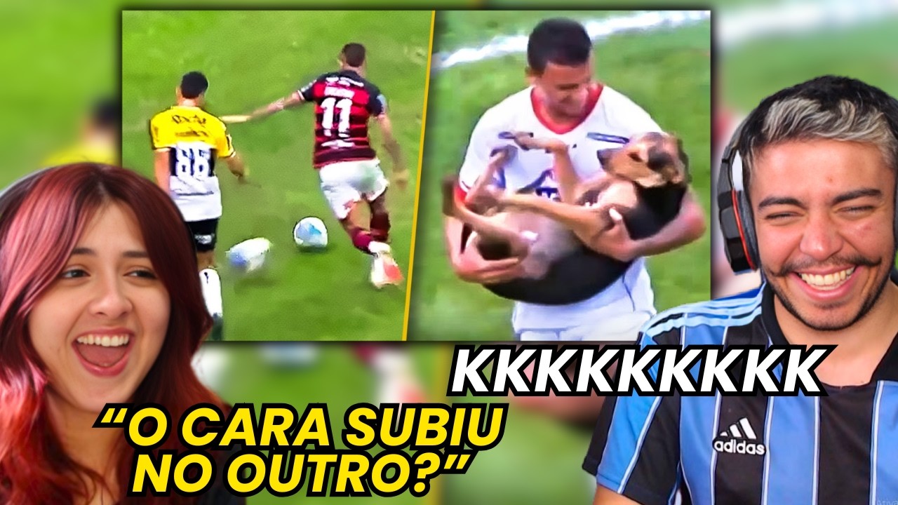 AS LOUCURAS DO FUTEBOL BRASILEIRO - Parte 3 | REACT