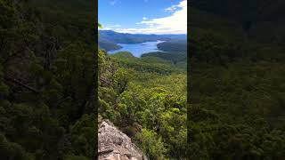 View from Pages Pinnacle in Queensland #pagespinnacle #hiking #goldcoast