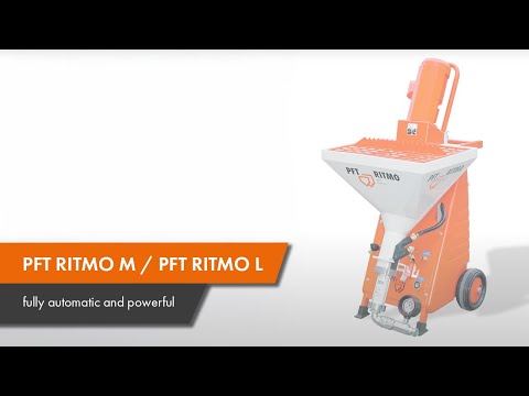 PFT RITMO M / PFT RITMO L - fully automatic and powerful
