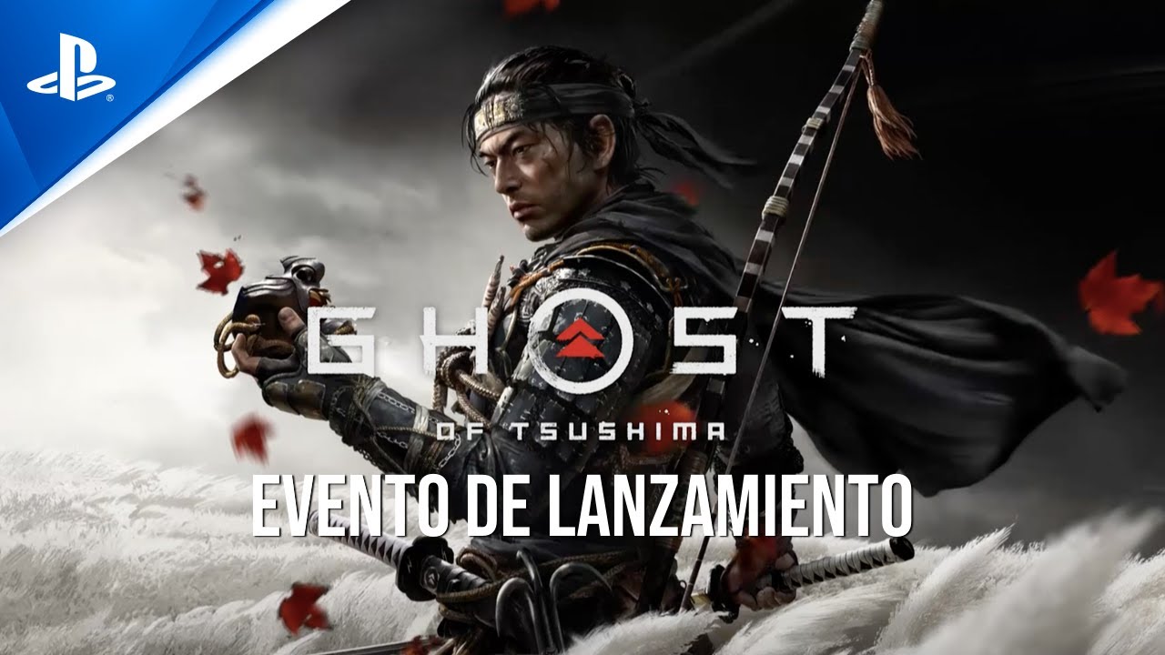 Vive el evento de lanzamiento de Ghost of Tsushima en directo en nuestros canales de YouTube y Twitch