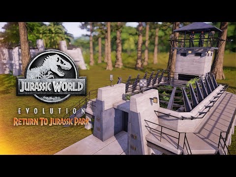 EVERY Building & Decoration In Return To Jurassic Park (Return To Jurassic Park DLC)