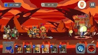🤴🏻Royal HEROES Unlock ⚜️Royal Defense King Part 7⚔️STAGE 46 - 52 Apk Mod Best Gameplay #FHD