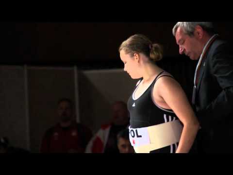 WU14 60kg Girls - Semi-Final - Kovaleva Natalia (RUS) vs Dudek Klaudia (POL) (Bronze Medal)