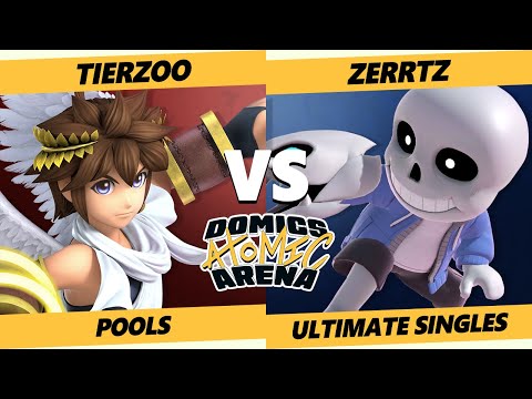 Domics Atomic Arena SSBU - TierZoo (Pit) Vs. Zerrtz (Diddy Kong, Mii Gunner) Ultimate Pools