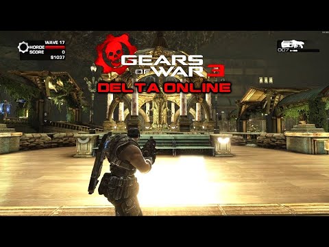 Gears of War 3 Delta Online is INSANE! | Port Horde Gameplay