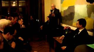 Tikšanās ar LR Ministru Prezidentu Valdi Dombrovski Stokholmā 120208 4. daļa