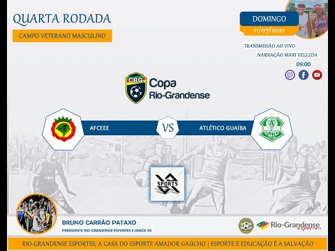 Quarta rodada Copa Rio-Grandense campo veterano 2021 - Atlético guaíba x Afceee