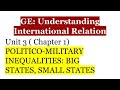 GE Understanding International Relations Unit 3 Chapter 1 Detailed Explanation With Notes