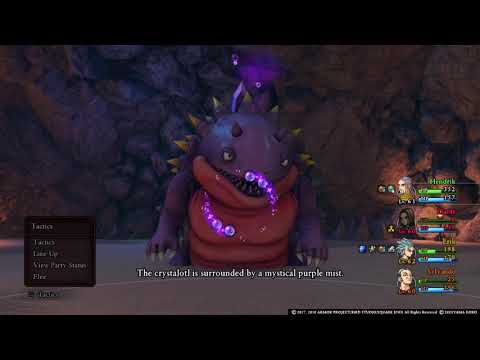 (DQXI) Divide + poison victimizer combo demonstration