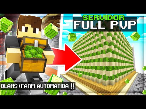 ULTIMATE PVP Minecraft Server - INSANE Clans and Automatic Farms