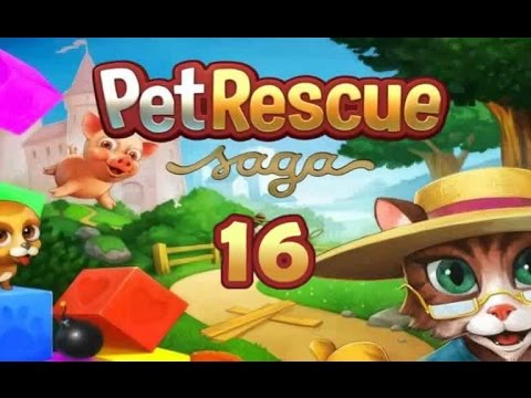 Pet Rescue Saga Level 16