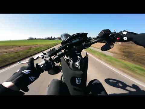 Husqvarna 701 SM RAW LeoVince exhaust (EURO5) + Open airbox + No Wind = Season beginning of 2025