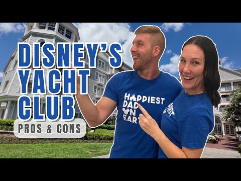 Pros and Cons of Staying at Disney Yacht Club Resort!