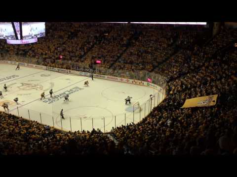 Deafening Nashville Predators Chants vs St. Louis Blues