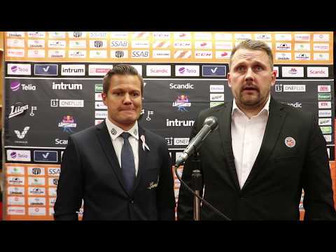 Jälkilöylyt HPK-KalPa 17.10.2018 - lehdistötilaisuus