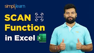 How To Use The Scan Function in Excel ? | Scan Function In Excel | Excel Tutorial | Simplilearn