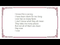 Jude - Red Room Lyrics