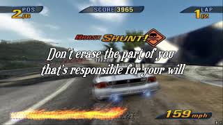 Burnout 3 OST - Time and Time again - Chronic Future con letra (with lyrics)