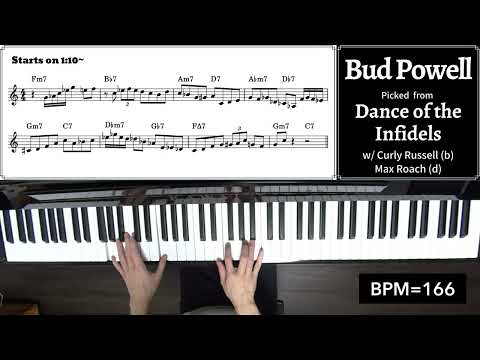A Lick A Week! 126th Week: Bud Powell's Lick on "Dance of the Infidels"