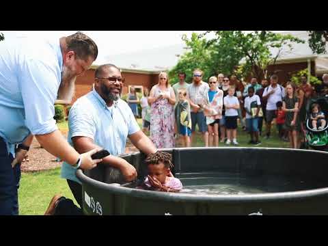 Samson Gets Baptized!