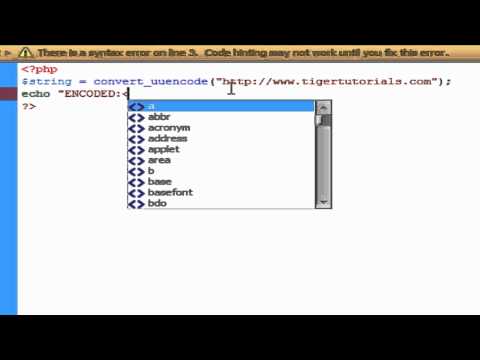 PHP String Function: convert_uuencode( ) & convert_uudecode( )