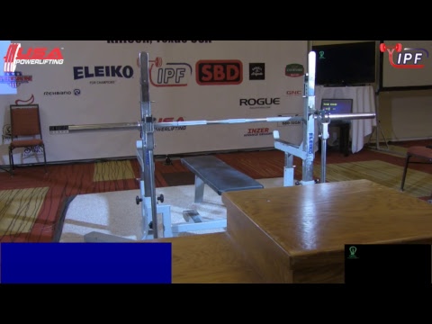 Women M1 - M4, 57kg - 72kg - 2017 IPF Classic Bench Press World Championship