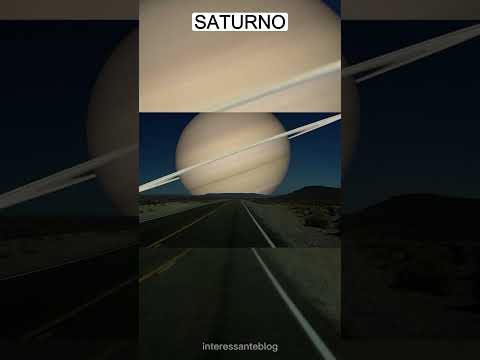 Como seria se os planetas ficassem no lugar da lua #curiosidades #lua #espaço #universo