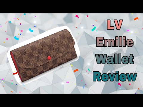 รีวิวกระเป๋าสตางค์หลุยส์วิตตอง  Louis Vuitton Emilie Wallet |Soe Mayer