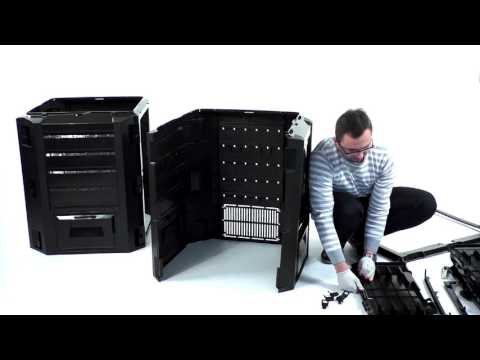 Komposto dėžė Prosperplast Module 1200L video