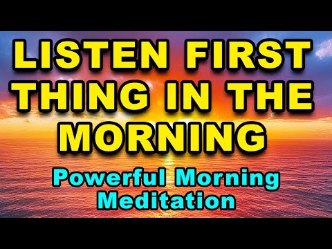 Guided Morning Meditation | Morning Gratitude | Meditation for Positive Energy | Abundance
