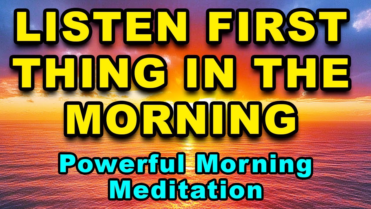 Guided Morning Meditation | Morning Gratitude | Meditation for Positive Energy | Abundance