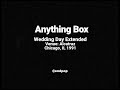 Anything Box | Wedding Day Extended | #Live from #Alcatrazz #Chicago #1990s #synthpop #newwave #Abox