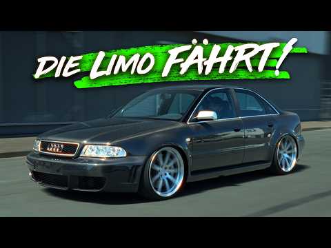 Die erste Fahrt mit meiner neuen RS4 Limo!