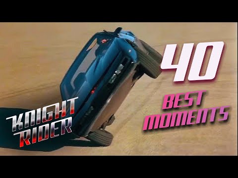 40 Favourite Knight Rider Moments | 40th Anniversary of Knight Rider