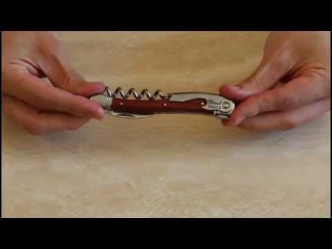 Chateau Laguiole Corkscrew - Rosewood Video | Wineware