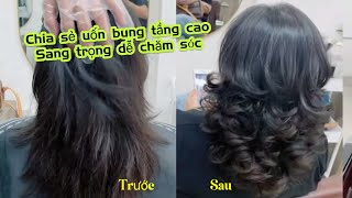 Share hair curling for the elderly/ U40-50 #trungmaster #haircut #hairstyle #zalo0987897605