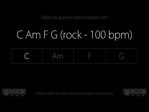 C Am F G (rock - 100 bpm) - Backing Track