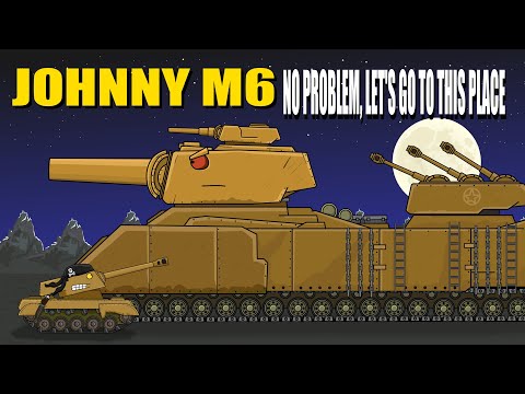 New American Monster JOHNNY M6 - Cartoons about tanks