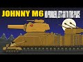 New American Monster JOHNNY M6 - Cartoons about tanks