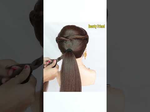 Simple Heart Hairstyles | Different Half Up Half Down...