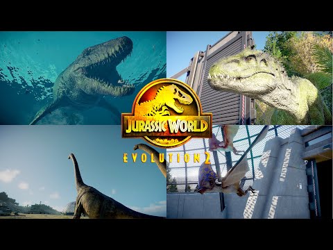 ALL 88 DINOSAURS INTRODUCTION IN JURASSIC WORLD EVOLUTION 2 (MAX EGG + DINOSAUR NAMES)