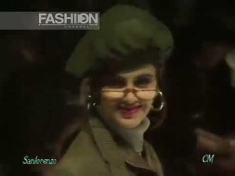 "San Lorenzo" Autumn Winter 1988 1989 Milan pret a porter women by Canale Moda