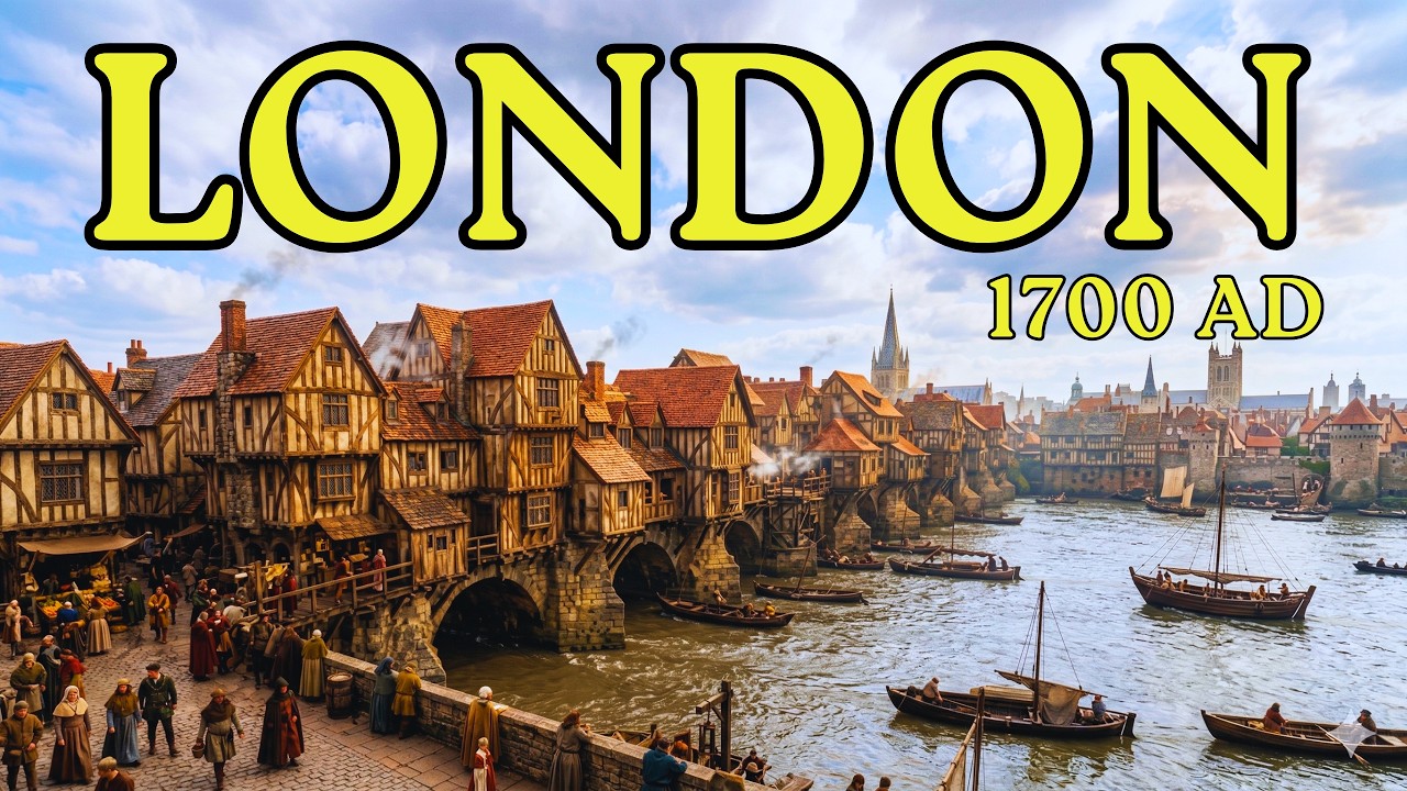 London 1700: The Filthy, Brilliant City That Built the Modern World (AI Reconstruction)