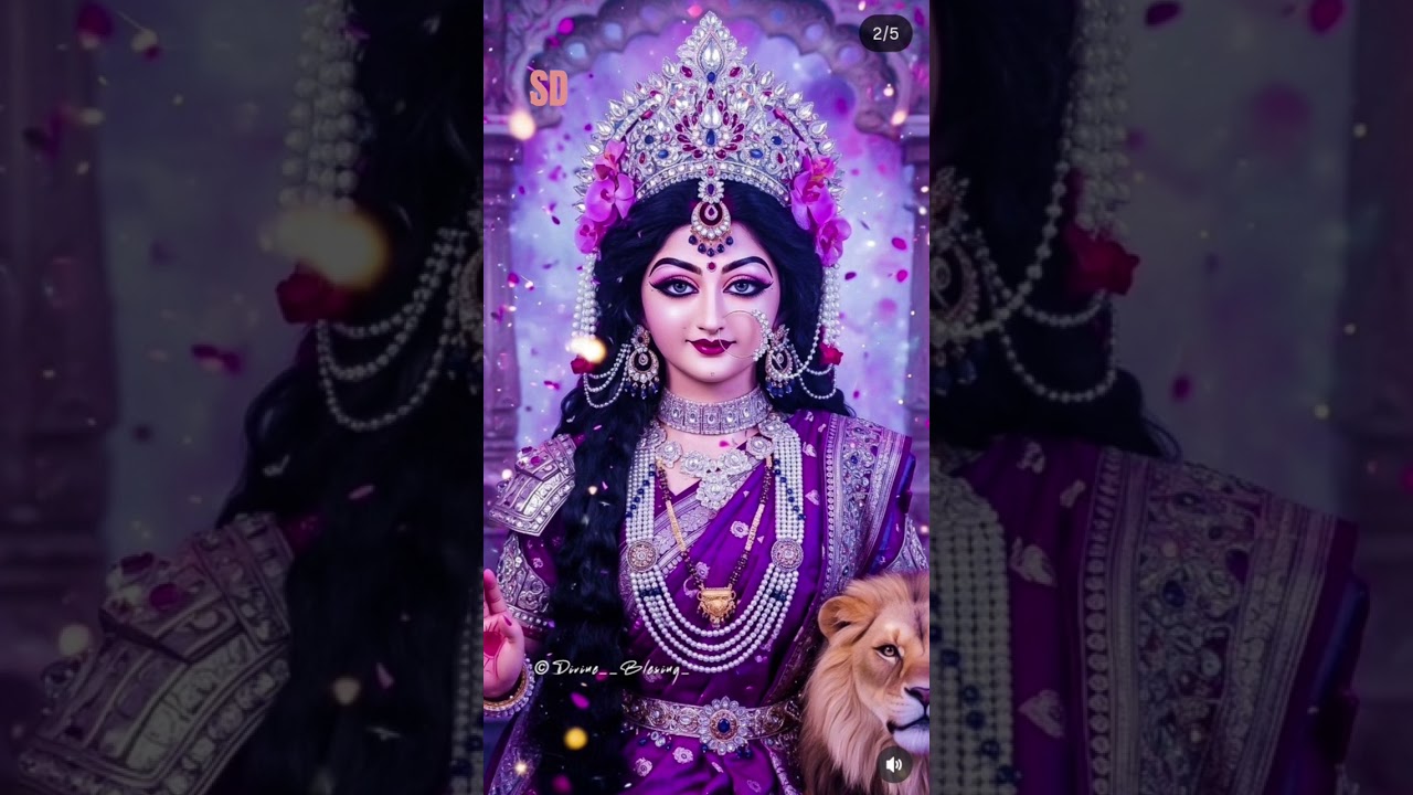 ✨ माता रानी की भक्ति में शक्ति है🔥🙏🚩#durgamaa #jaimatadi#shortsfeed #viralshort #bhakti#trendig