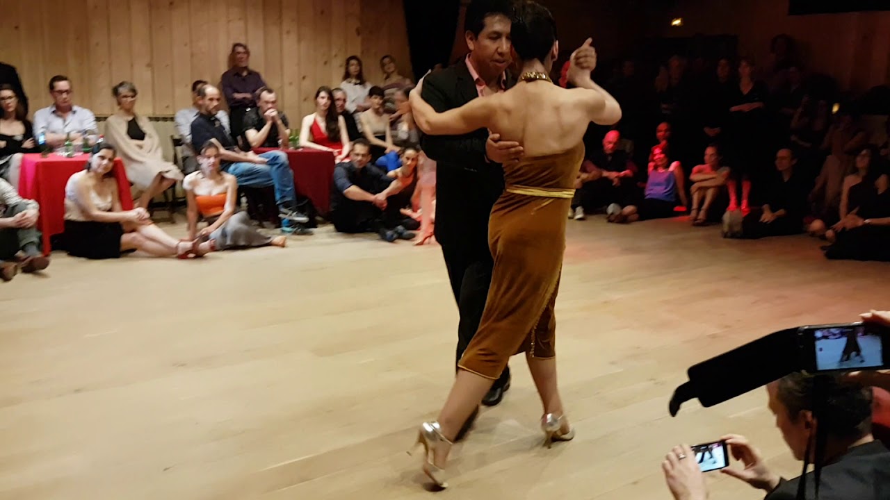 Marcelo El Chino Gutierrez & Delphine Blanco _ (démo 2/4)  @ Milonga El Colectivo  _ Paris