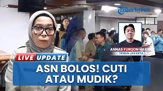 Cuti Lebaran Usai! Sejumlah ASN Pemkot Jaksel Absen Masih Mudik di Hari Pertama Masuk Kerja