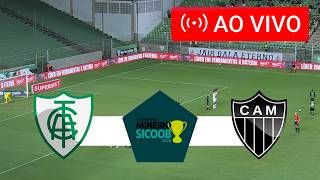 AMÉRICA-MG X ATLÉTICO-MG AO VIVO (COM IMAGENS !!!) CAMPEONATO MINEIRO 2026 | ASSISTA AGORA ! PES 21