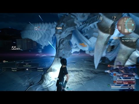 「Final Fantasy XV」 Quest ~ "vs Lv120 Naglfar"