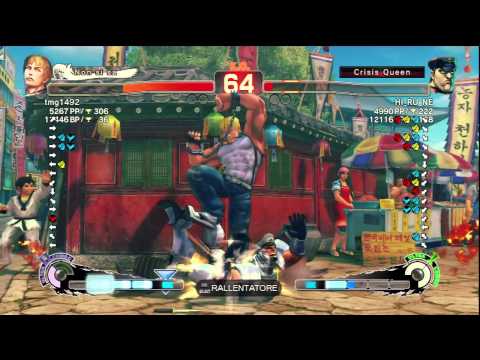 Super Street Fighter IV AE2012 - tmg1492 (Cody) Vs HI_RU_NE (Bison)
