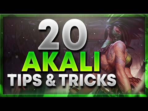 20 Akali Tips & Tricks 🧐 - (S12 Akali Guide)
